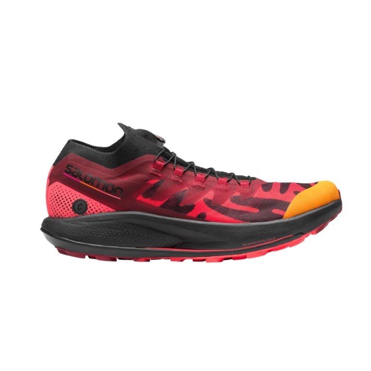 Red Salomon Pulsar Pro For Ciele Women\'s Trail Running Shoes | IE HU0372